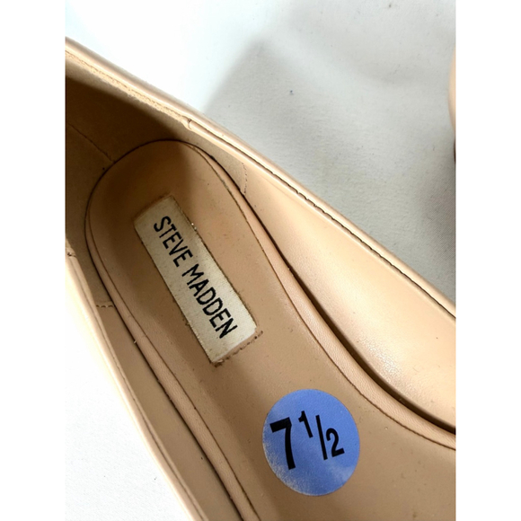 Steve Madden Blair Beige & Black Flats Size 7.5 - Picture 6 of 6